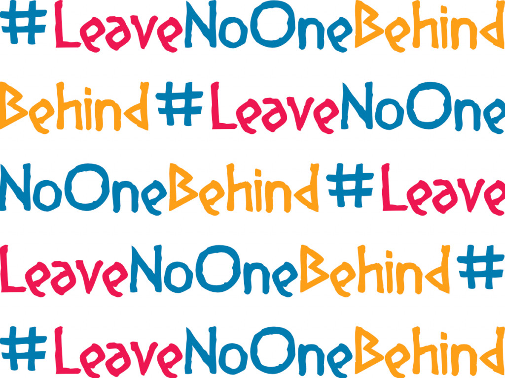 #LeaveNoOneBehind